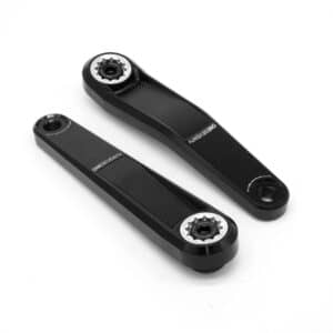 Lekkie | Pedalarme Left Offset Square Drive 170mm V3.1 - Schwarz-Silber