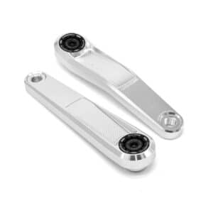 Lekkie | Pedalarme Left Offset Square Drive 170mm V3.1 - Silber-Schwarz