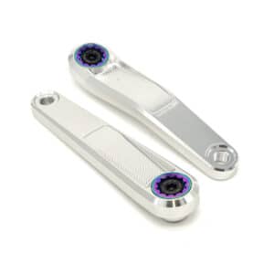 Lekkie | Pedalarme Left Offset Square Drive 170mm V3.1 - Silber-Slick