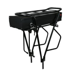 windmeile<sup>©</sup> | E-Bike Akku mit Samsung Zellen 48V 18.2Ah 21.0Ah für Gepäckträger - mit Gepäckträger, 48V - 18.2Ah