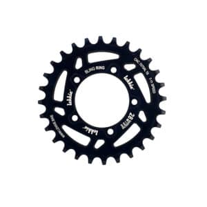 Lekkie | Bling Ring 28T Kettenblatt für Bafang BBS01 BBS02