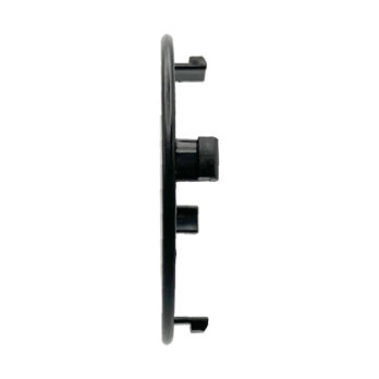 PAS D17 Magnetscheibe Für KM-DH Pedalsensor – 12 Magnete, Für 22T Kettenblatt, Inkl. 5-Arm Adapter